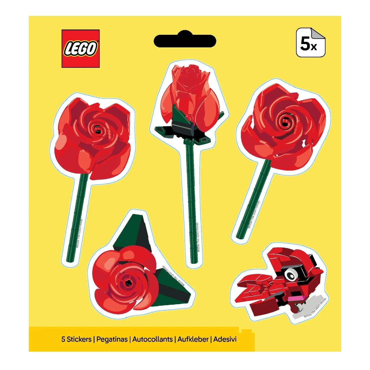 LEGO® Botanicals™ Sticker - Rose (53843) 