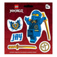 LEGO® NINJAGO® Sticker - Jay (53850) 