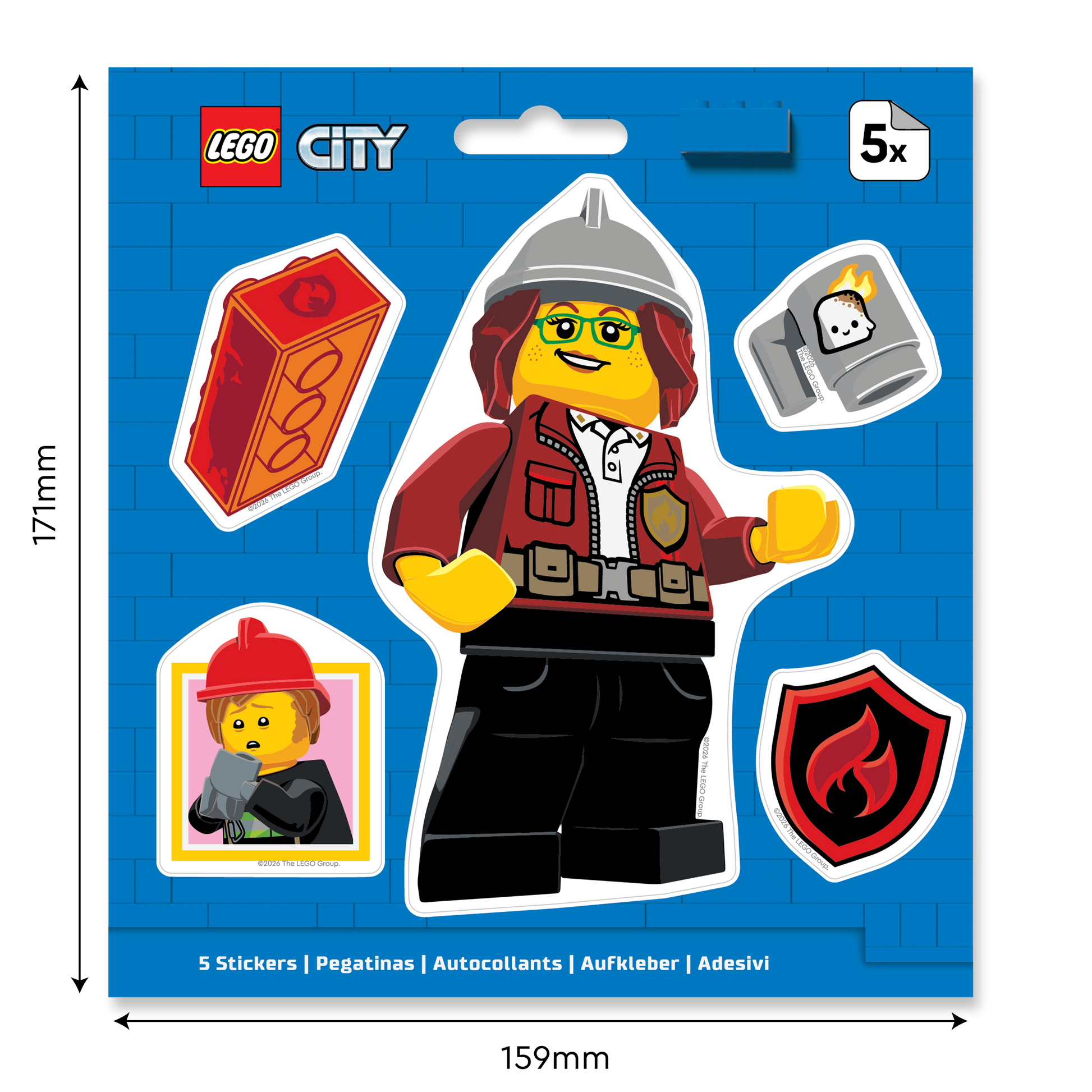 LEGO® City Sticker - Freya (53864) 