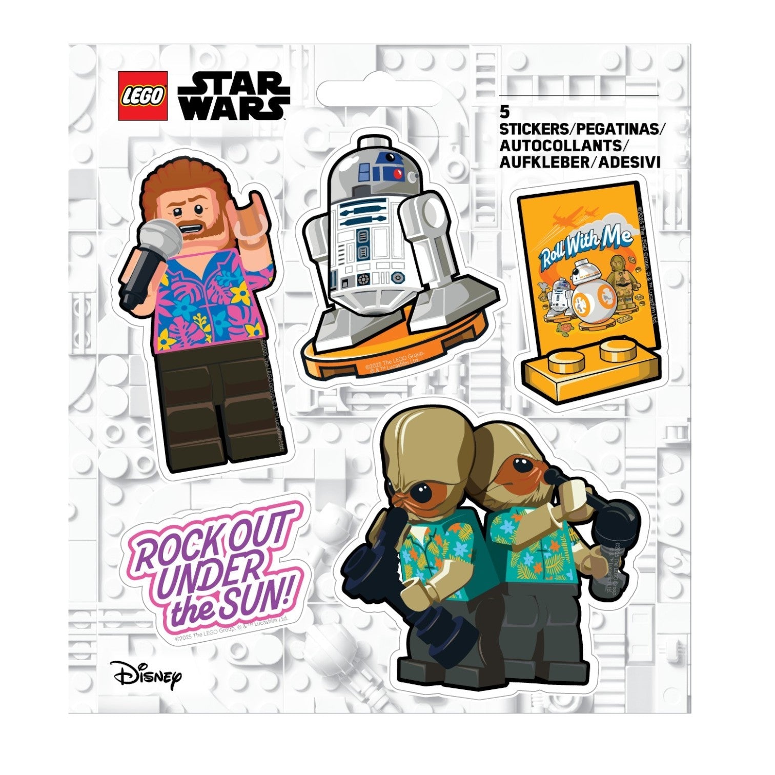 LEGO® Star Wars™ Sticker- R2-D2™ Vacation (53865) 