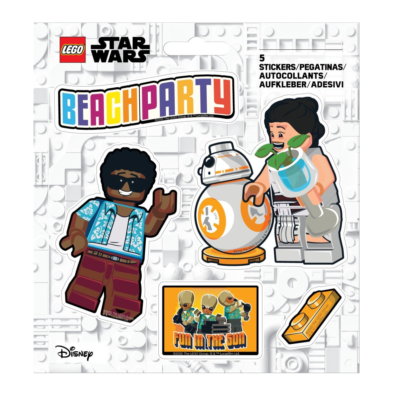 LEGO® Star Wars™ Sticker - Beach Party (53866) 