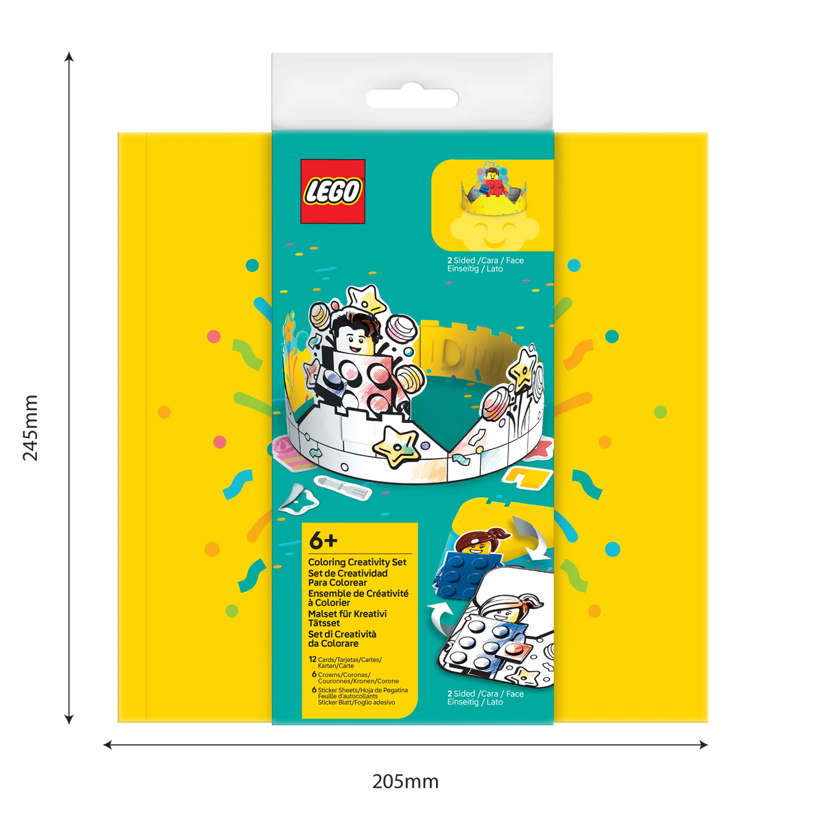 LEGO Coloring Creativity Set Birthday 
