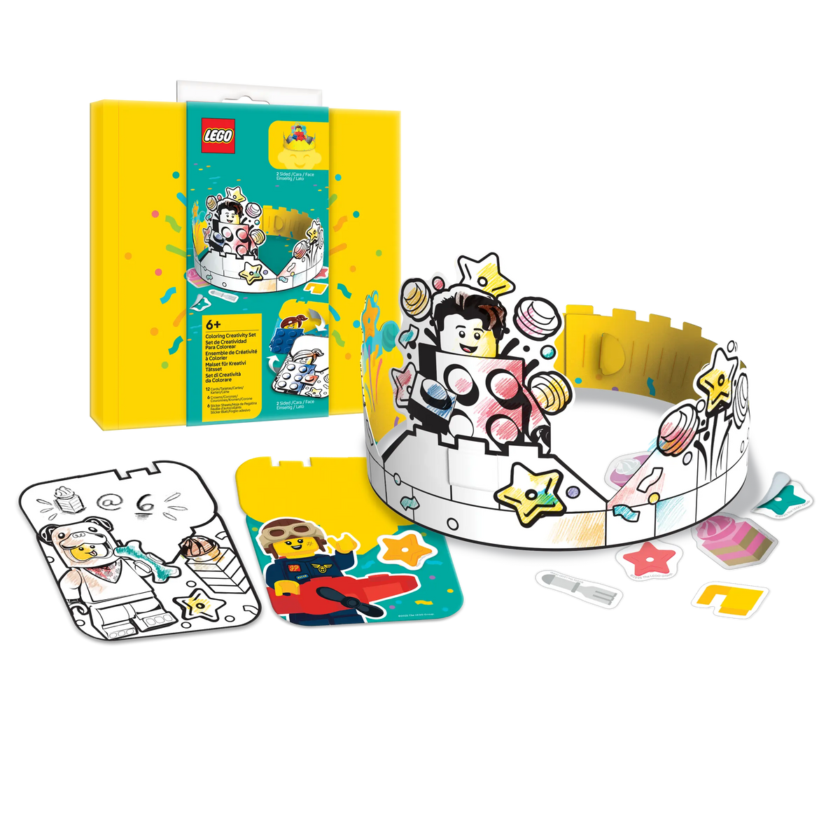 LEGO Coloring Creativity Set Birthday 