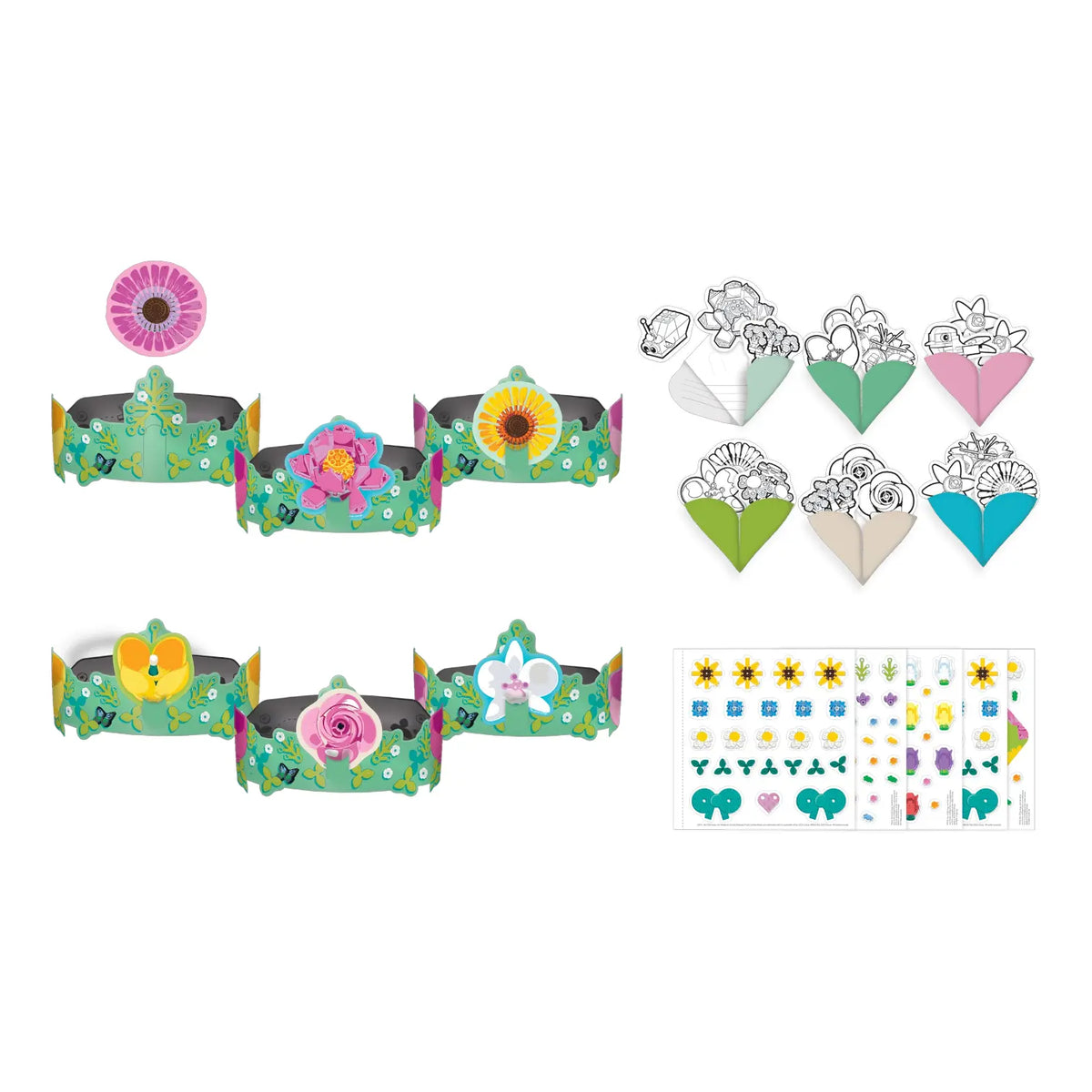 LEGO Coloring Creativity Set Wildflowers 
