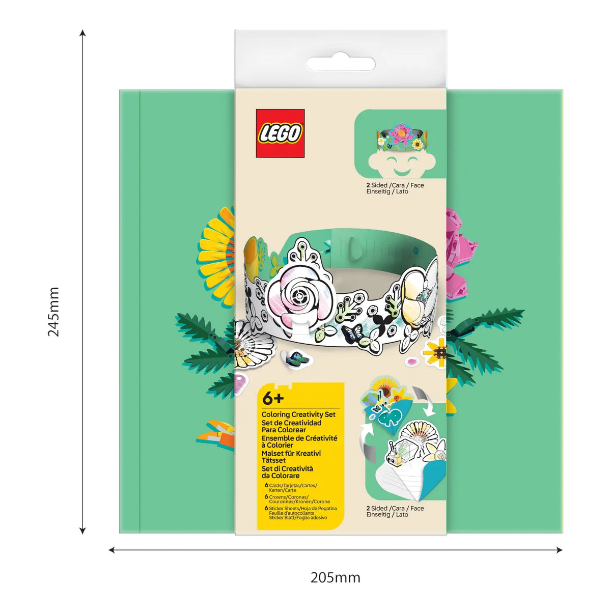 LEGO Coloring Creativity Set Wildflowers 