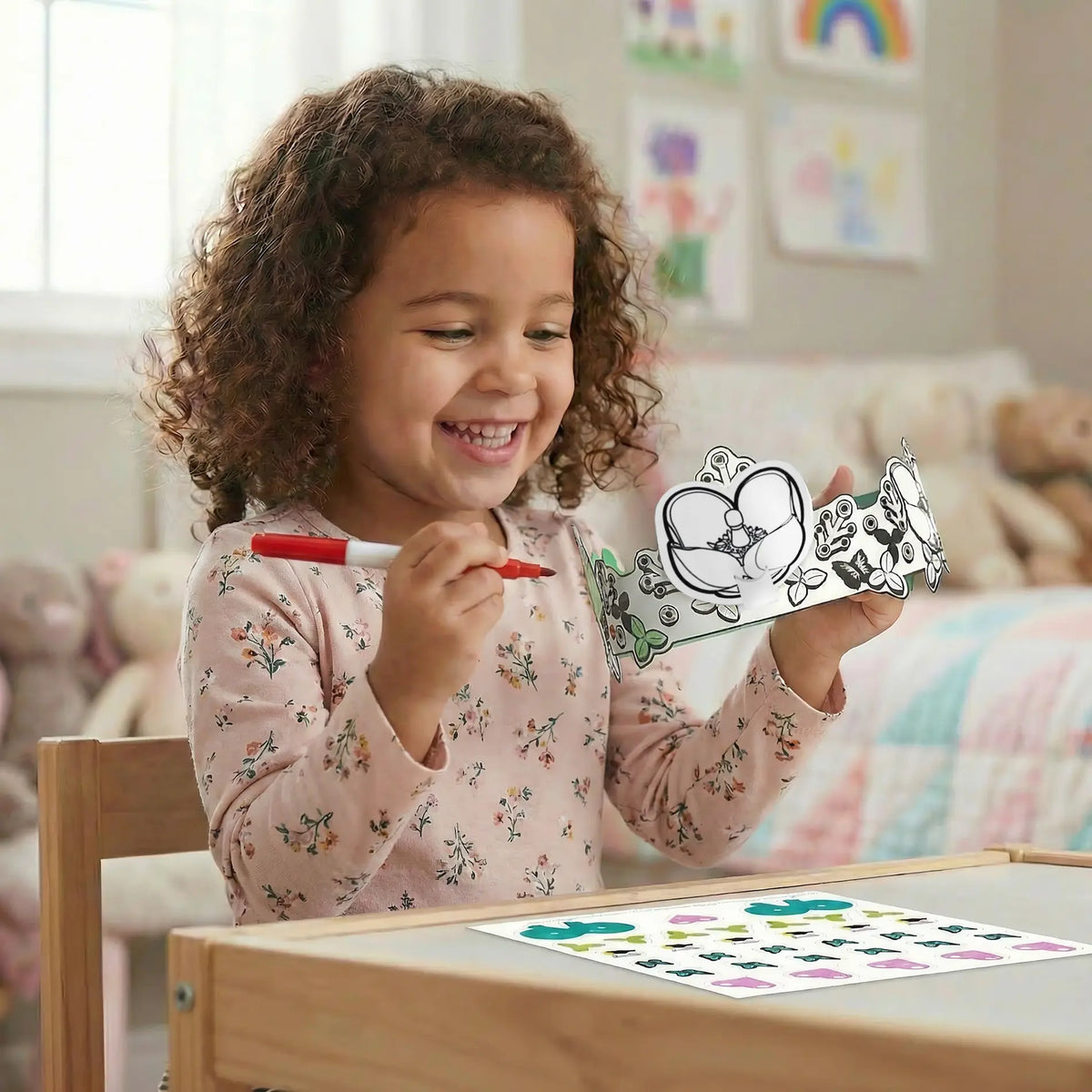 LEGO Coloring Creativity Set Wildflowers 