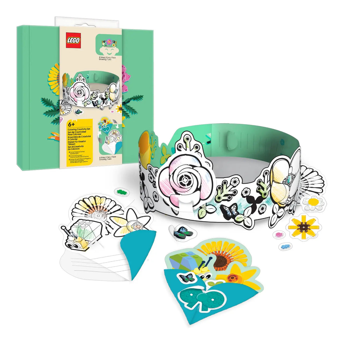 LEGO Coloring Creativity Set Wildflowers 
