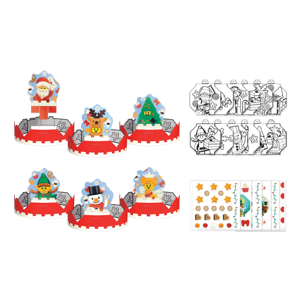 LEGO Coloring Creativity Set Holiday 