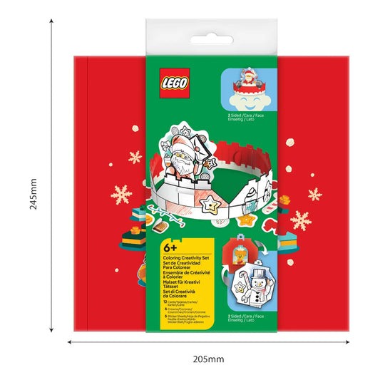 LEGO Coloring Creativity Set Holiday 