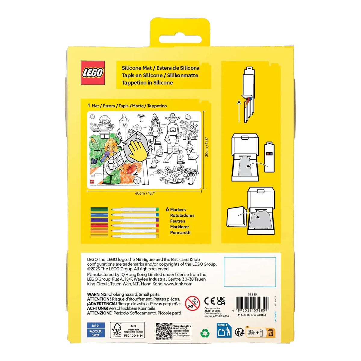 LEGO® Color Me Silicone Mat - Farmers Market (53885) 