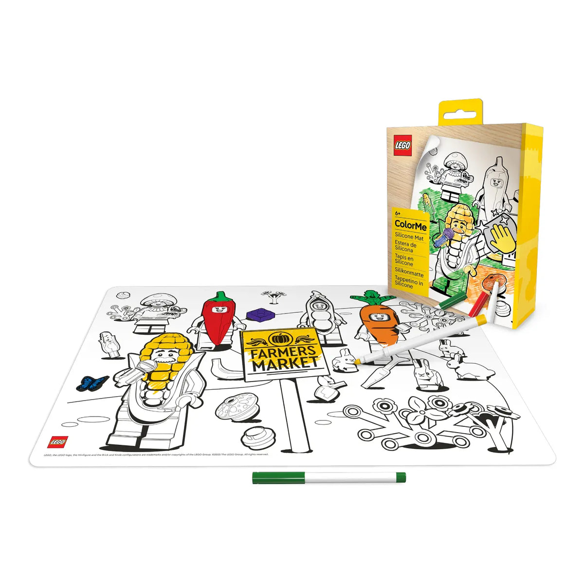 LEGO® Color Me Silicone Mat - Farmers Market (53885) 