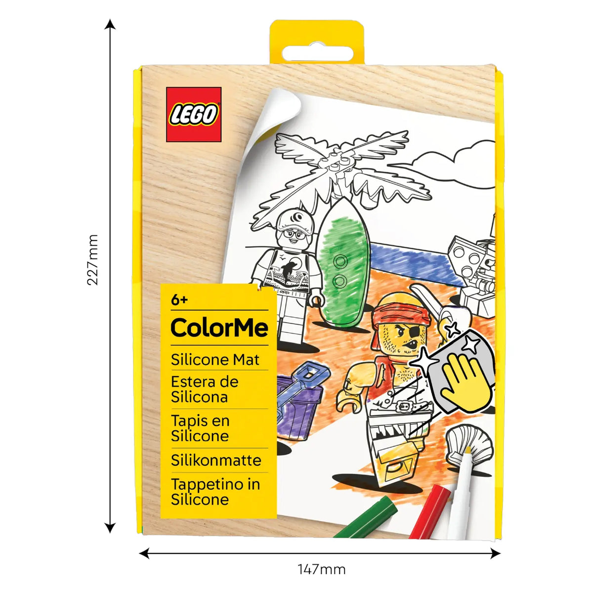 LEGO® Color Me Silicone Mat - Pirate (53908) 