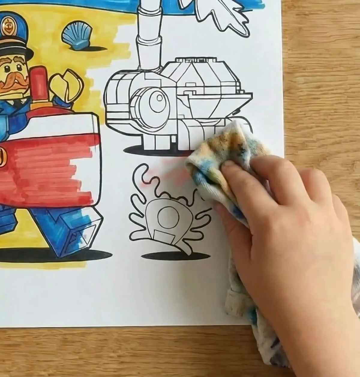 LEGO® Color Me Silicone Mat - Pirate (53908) 