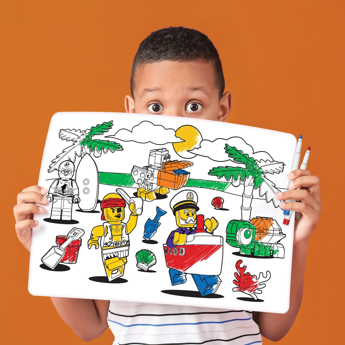 LEGO® Color Me Silicone Mat - Pirate (53908) 