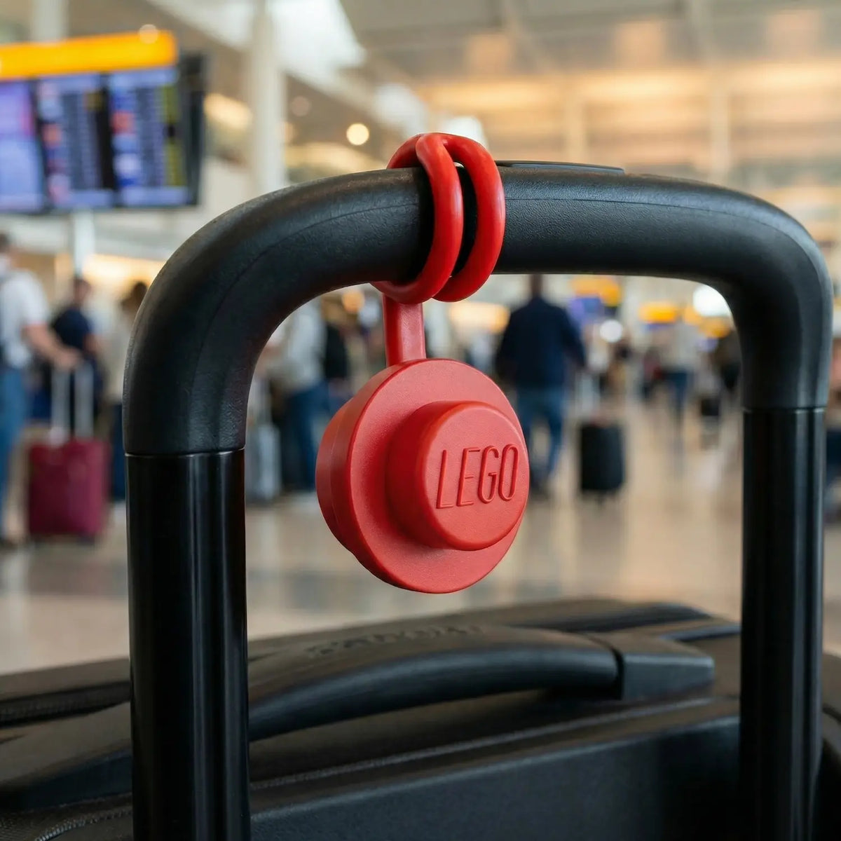 LEGO® AirTag® Compatible Holder - 1x1 Round Red (53909) 