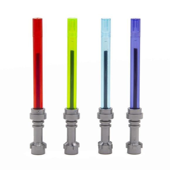 LEGO Star Wars Lightsaber Gel Pen Set - 4 Pack Gel Pens (52875)