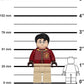 LEGO Harry Potter Head Lamp - Harry Potter - 3 Inch Tall Figure (HE33) IQ Hong Kong, Ltd.