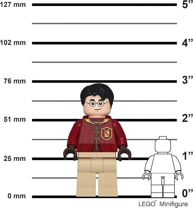 LEGO Harry Potter Head Lamp - Harry Potter - 3 Inch Tall Figure (HE33) IQ Hong Kong, Ltd.