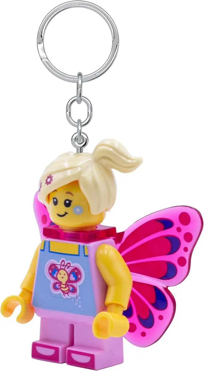 LEGO Minifigures Keychain Light - Butterfly Girl (KE171H) IQ Hong Kong, Ltd.