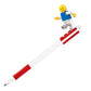 LEGO Pen Pal Gel Pen with Minifigure - Red (52602) IQ Hong Kong, Ltd.