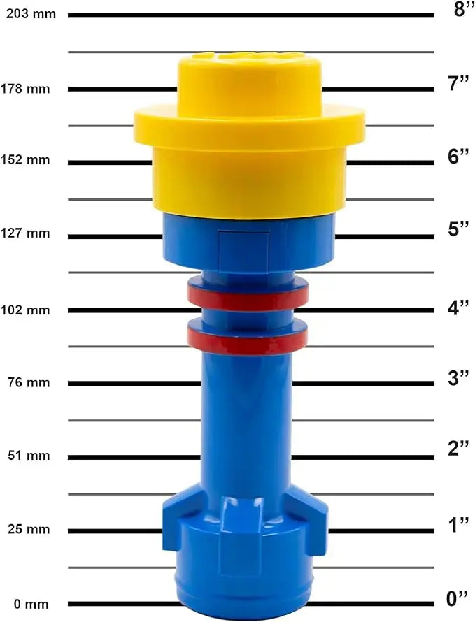 LEGO Iconic Torch - Flashlight Blue/Red/Yellow (FL5) IQ Hong Kong, Ltd.