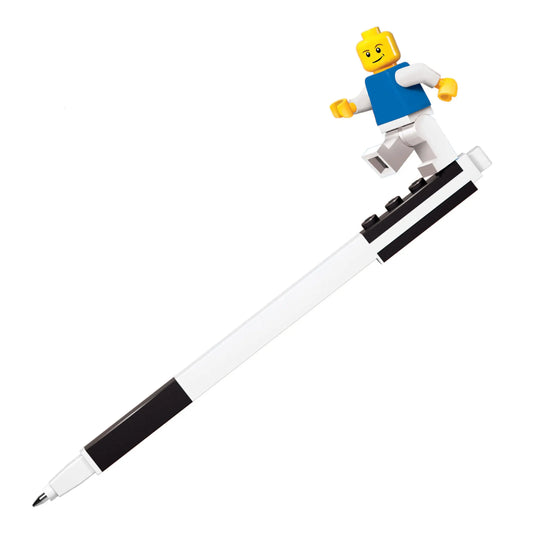 LEGO Pen Pal Gel Pen with Minifigure - Black (52601) IQ Hong Kong, Ltd.