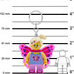 LEGO Minifigures Keychain Light - Butterfly Girl (KE171H) IQ Hong Kong, Ltd.