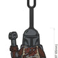 LEGO Star Wars Silicone Luggage Tag for Travel, Suitcase, Backpack - The Mandalorian with Grogu (52948) IQ Hong Kong, Ltd.