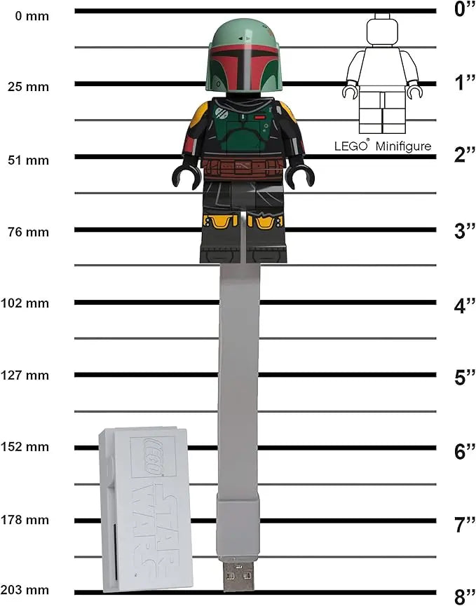 LEGO Star Wars Book Light - Boba Fett (CL26) IQ Hong Kong, Ltd.
