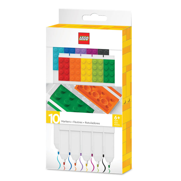 LEGO Markers - 10 Pack