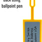 LEGO® Bag Tag 2x4 - Yellow (53657)
