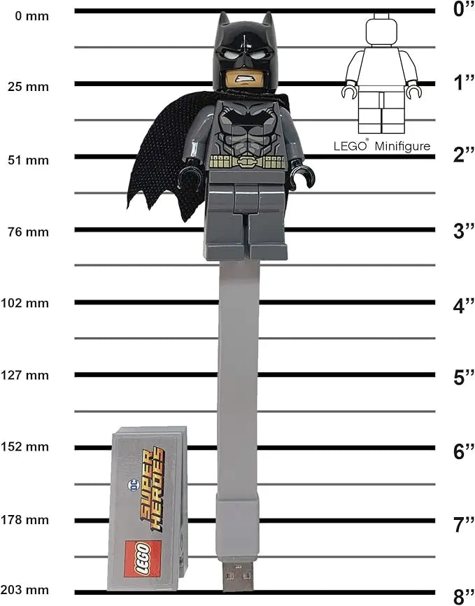 LEGO DC Super Heroes Batman USB Book Light (CL20) IQ Hong Kong, Ltd.
