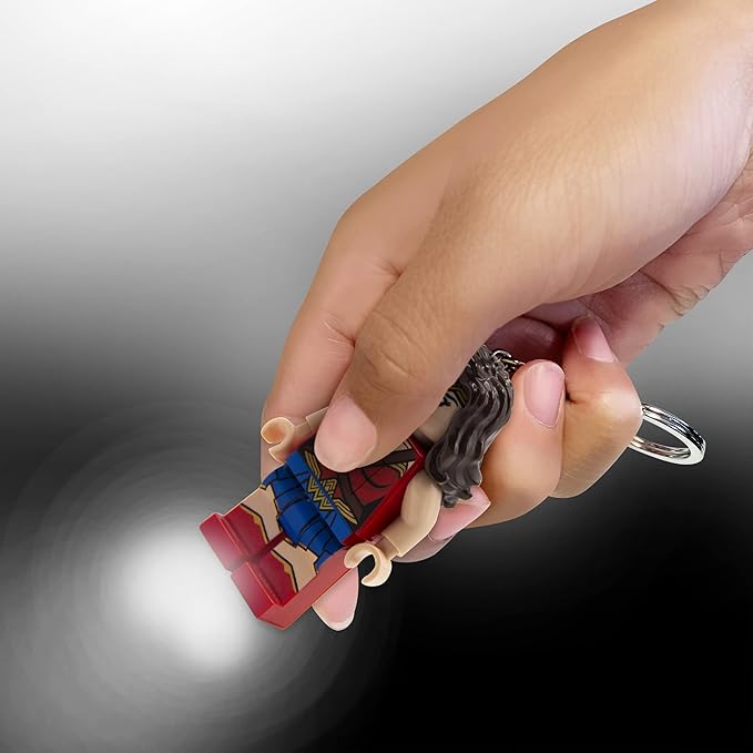 Fashion wonder woman lego keychain