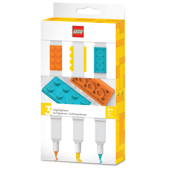 LEGO Stationery Highlighters - 3 Pack (51685)