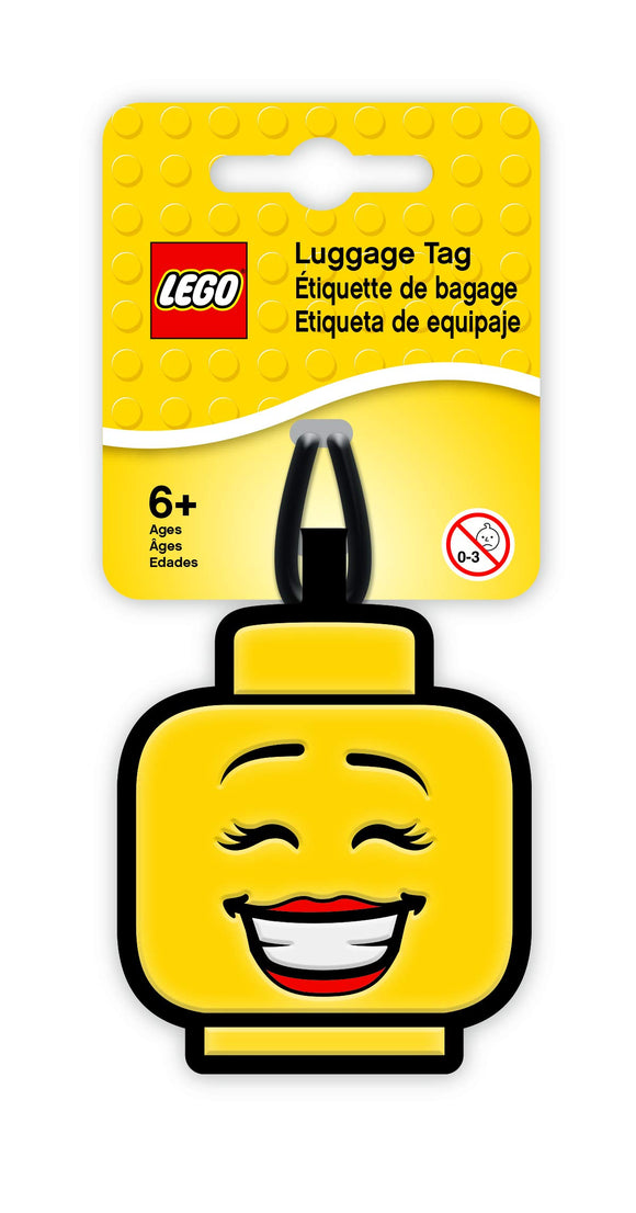 LEGO Minifigures Bag Tag - Girl Face