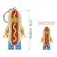 LEGO Minifigures Keychain Light - Hot Dog Man (KE119H) IQ Hong Kong, Ltd.