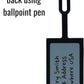 LEGO® Bag Tag 2x4 - Black (53654)