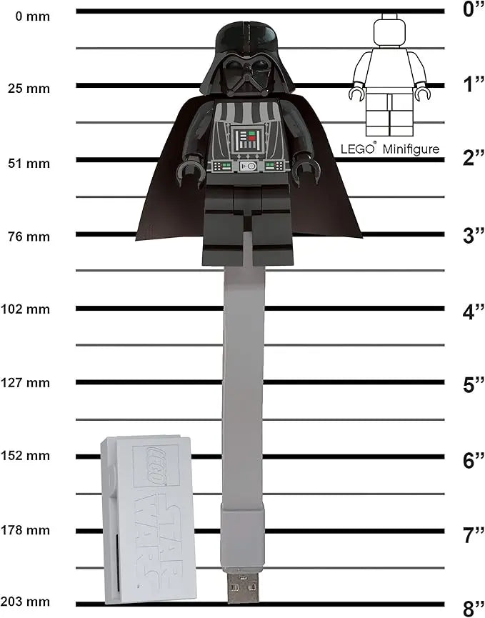 LEGO Star Wars Book Light - Darth Vader (CL28) IQ Hong Kong, Ltd.