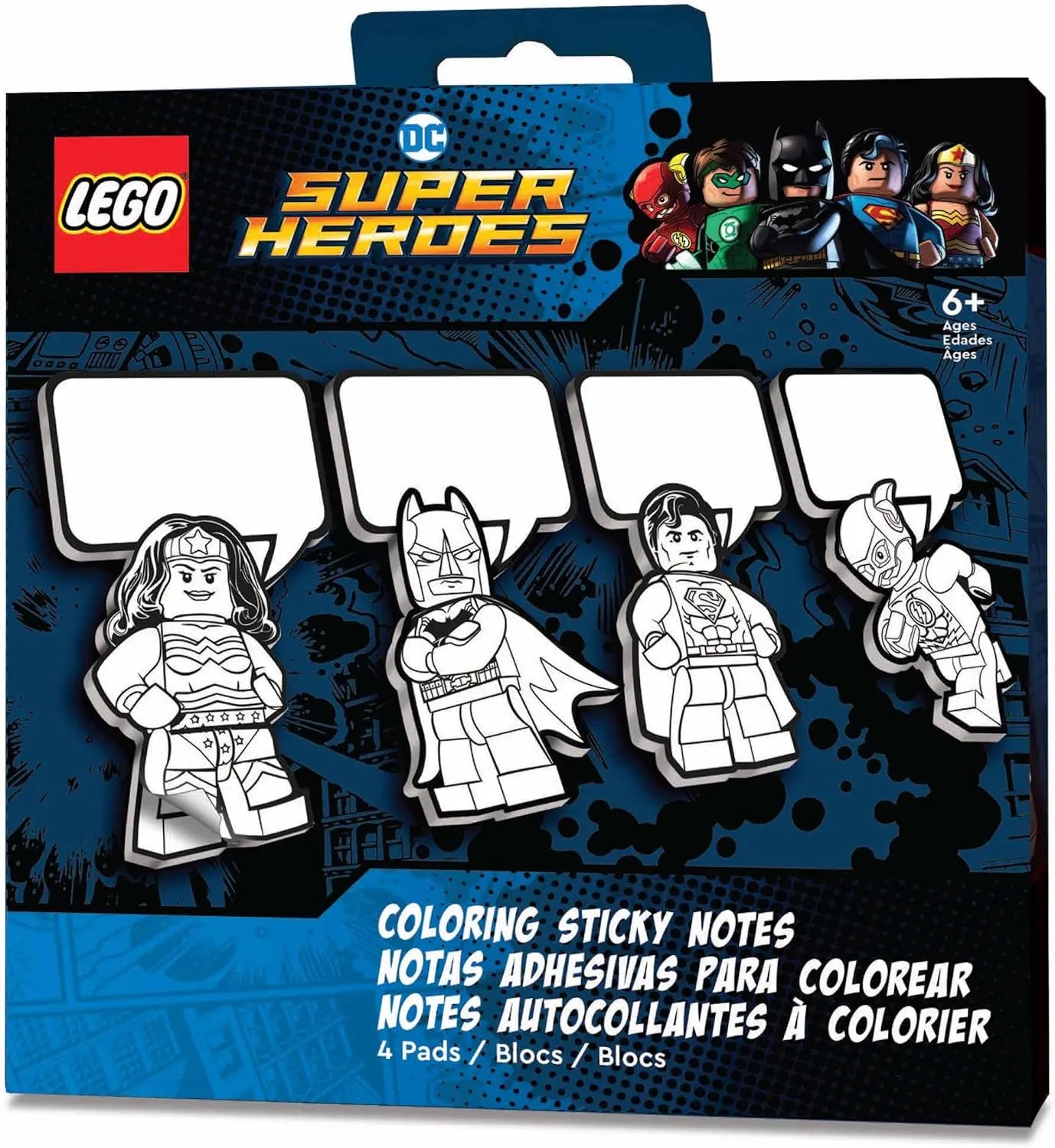 LEGO DC Coloring Sticky Notes - Batman (53478) IQ Hong Kong, Ltd.