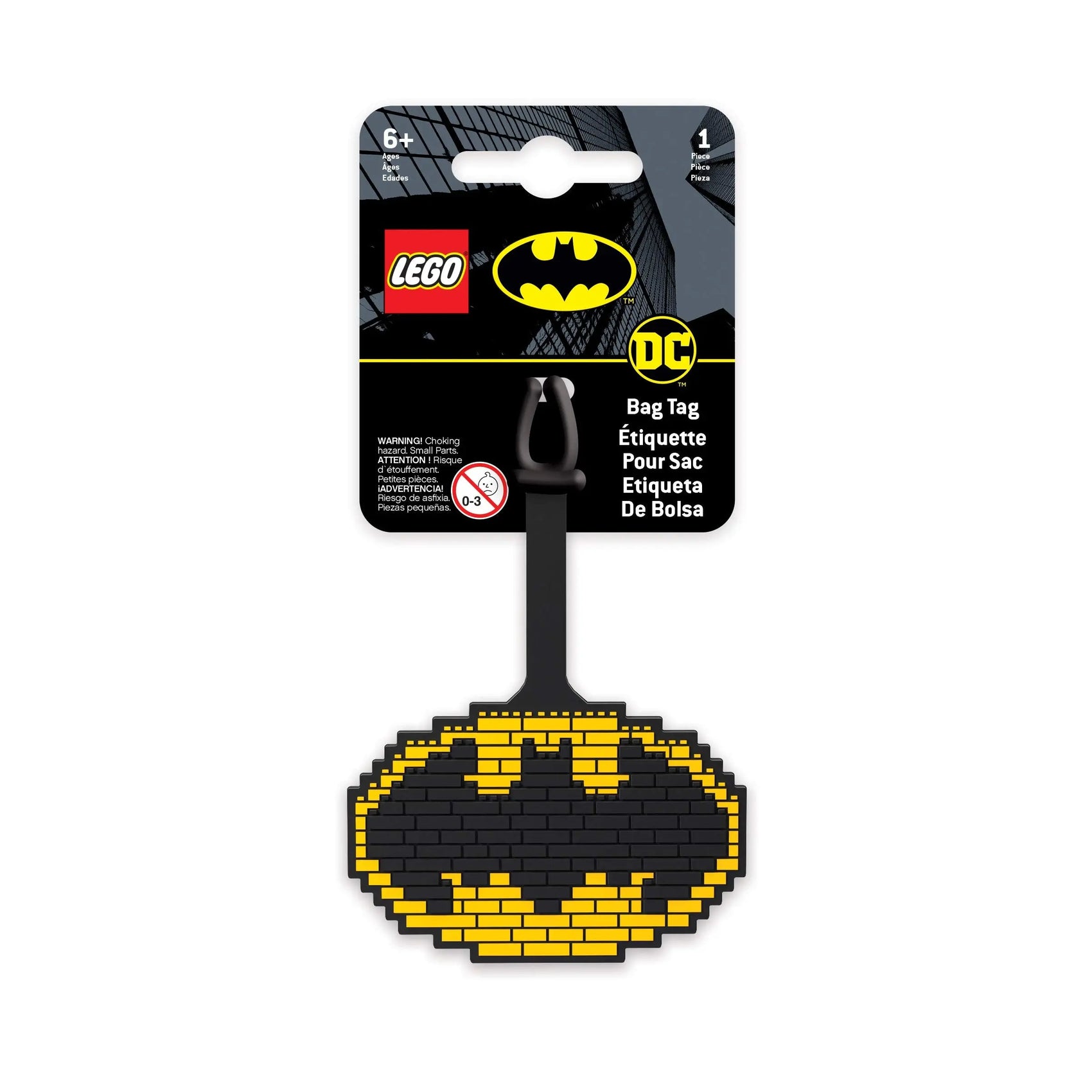 LEGO DC Bag Tag - Batman Logo (52815) IQ Hong Kong, Ltd.
