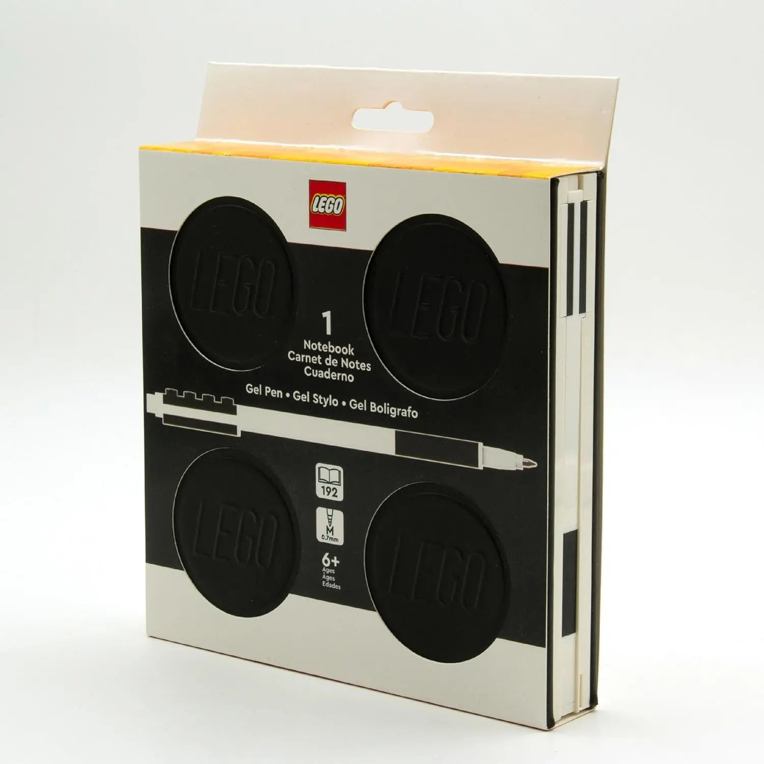 LEGO Stationery Locking Notebook with Gel Pen - Black (53567) IQ Hong Kong, Ltd.