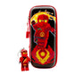 LEGO NINJAGO Kai Pencil Case with Keychain Light Bundle (B354)