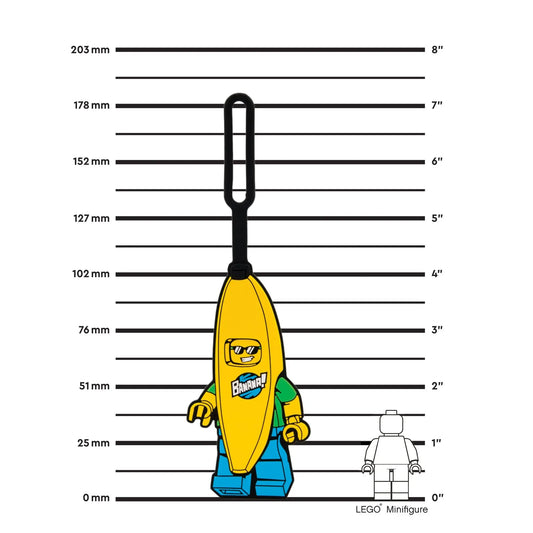LEGO Minifigures Bag Tag - Banana Guy (53057) IQ Hong Kong, Ltd.