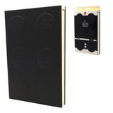 LEGO Locking Notebook with Gel Pen 2x3 Black (53698)