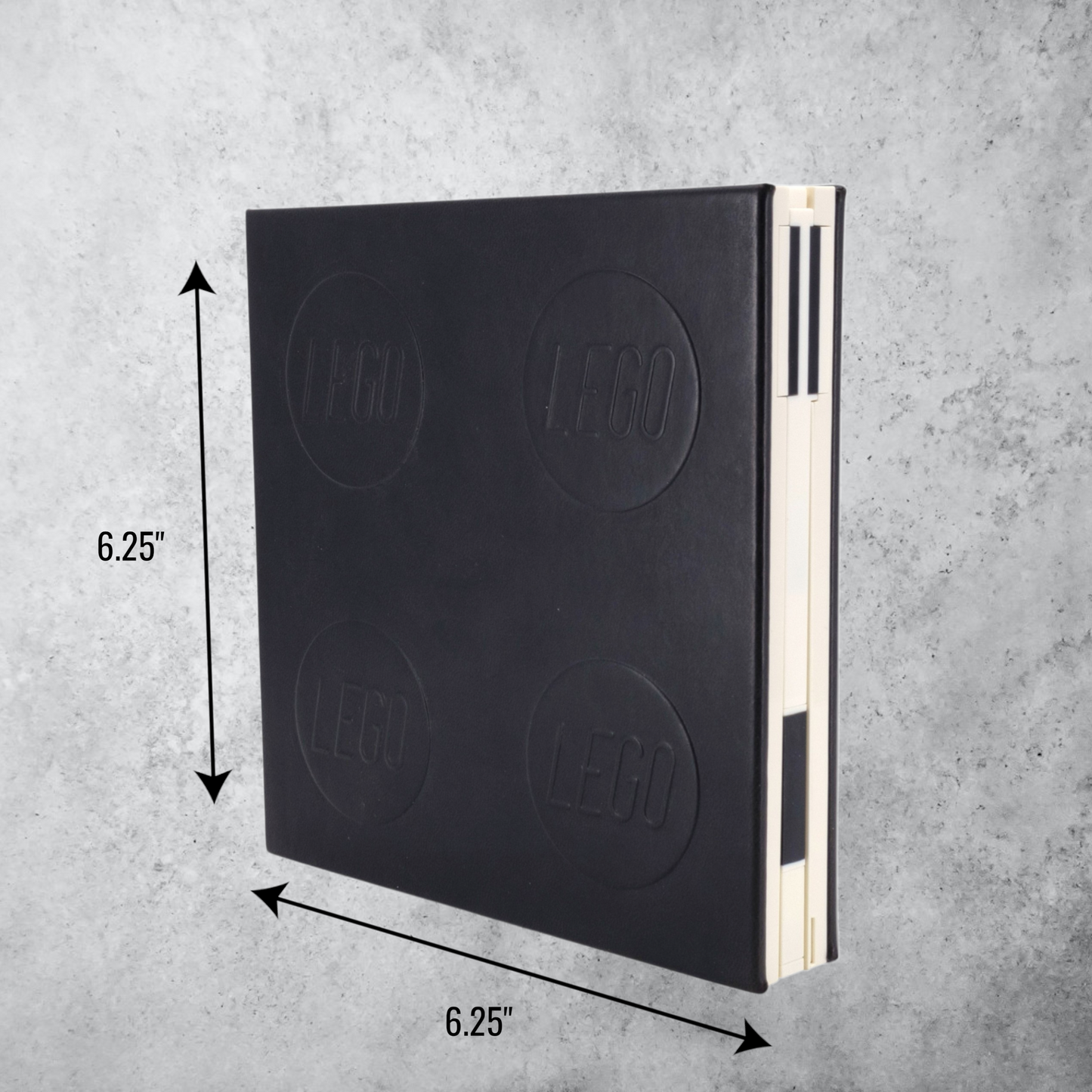 LEGO Locking Notebook with Gel Pen Black - in Box 