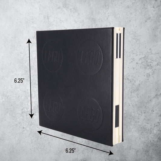 LEGO Locking Notebook with Gel Pen Black - in Box 