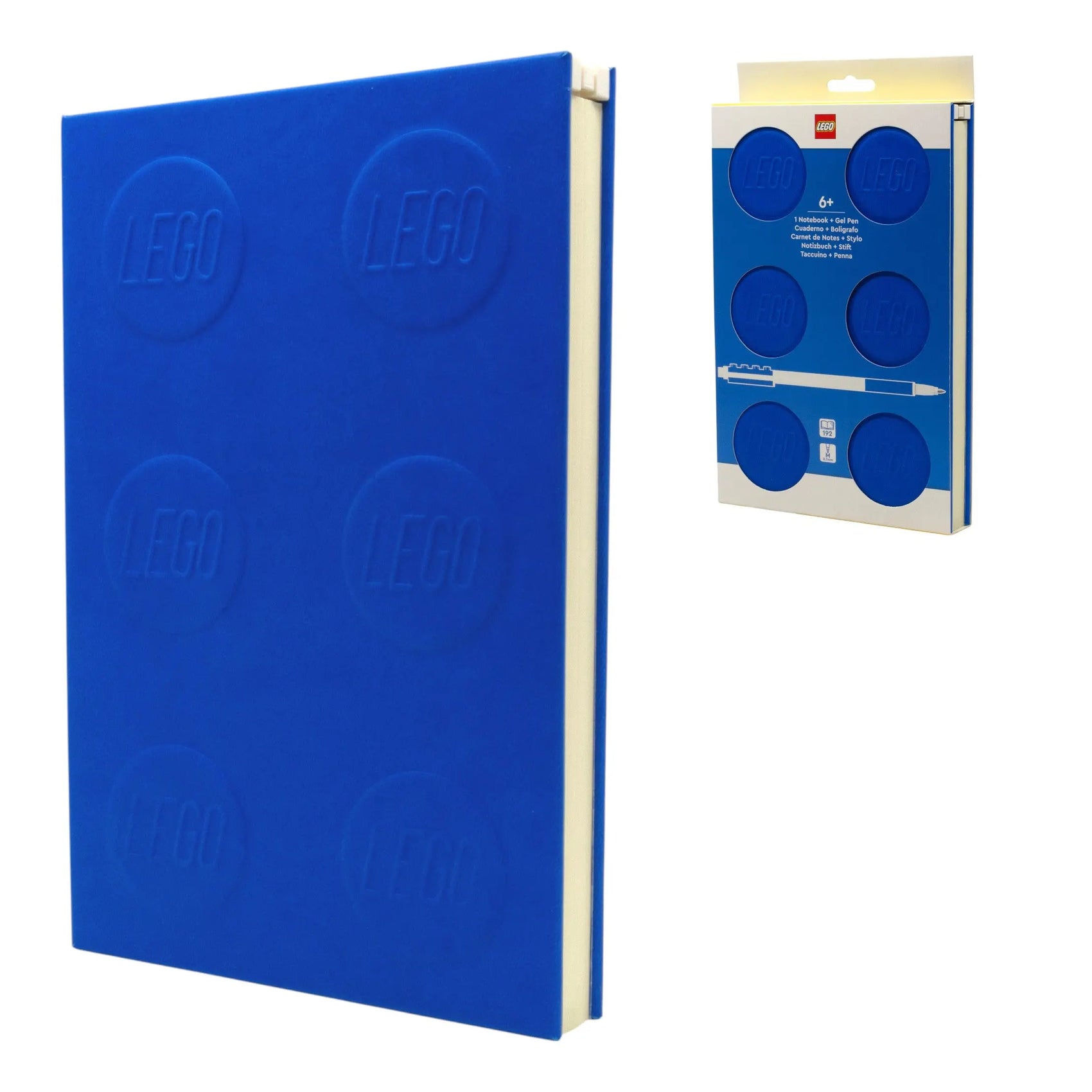LEGO Locking Notebook with Gel Pen 2x3 Blue (53699) IQ Hong Kong, Ltd.