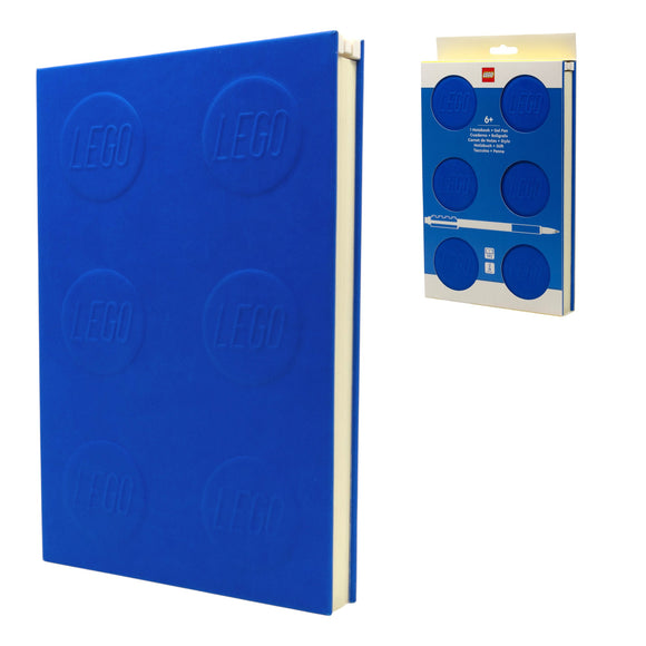 LEGO Locking Notebook with Gel Pen 2x3 Blue (53699)