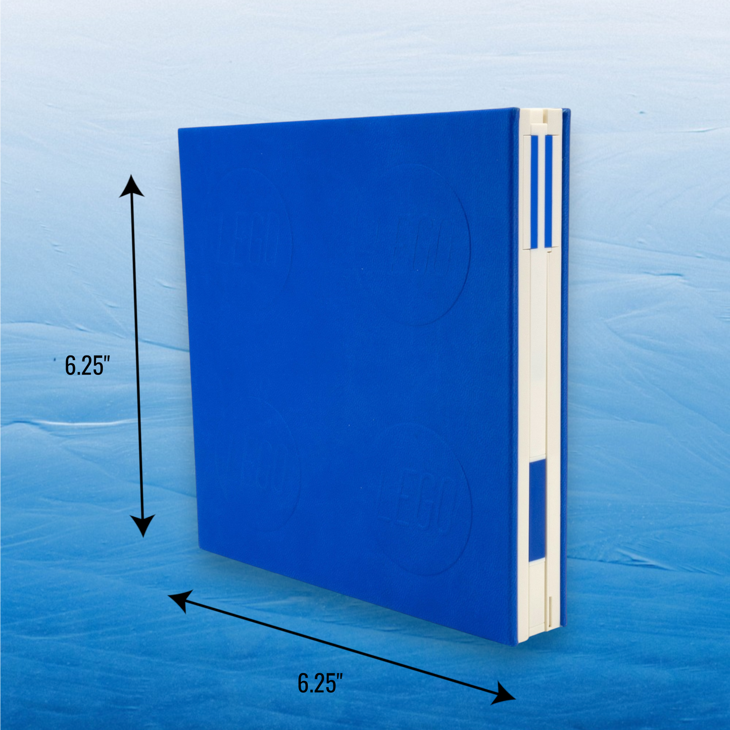 LEGO Locking Notebook with Gel Pen Blue- in Box 