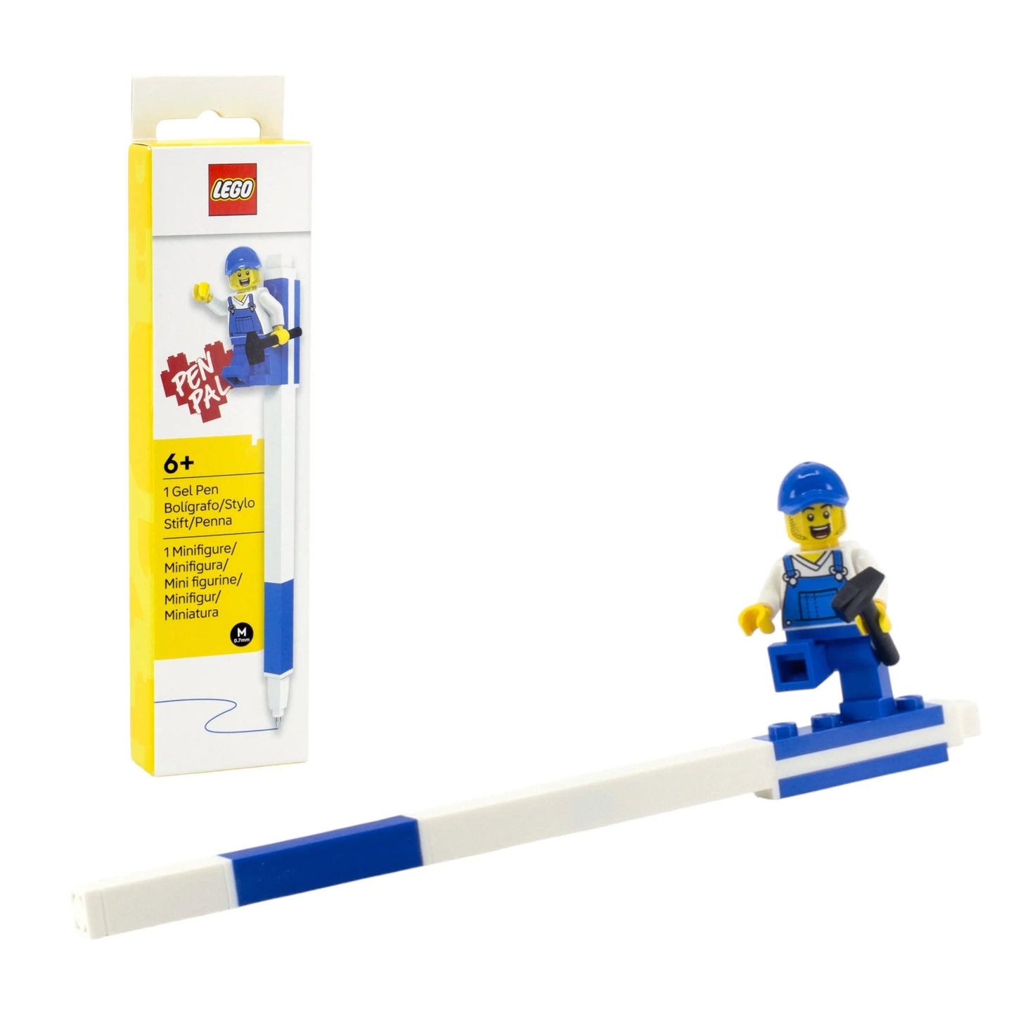 LEGO® Pen Pal Gel Pen with Minifigure - Blue (53702)